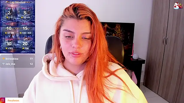 Snapshot of Fieryfenixx chatting on 21, 12, 2024 Fieryfenixx online show from 21, 12, 2024