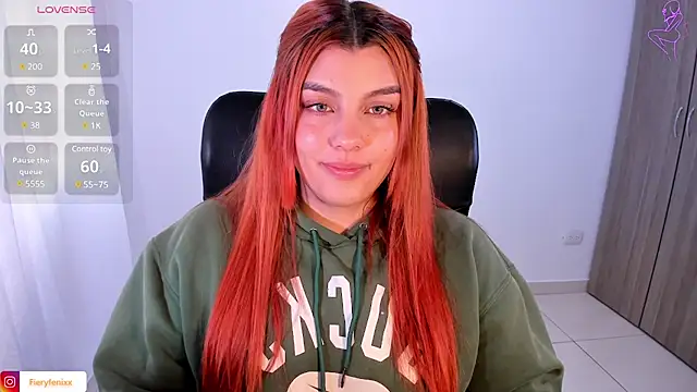 Snapshot of Fieryfenixx chatting on 30, 1, 2025 Fieryfenixx online show from 30, 1, 2025
