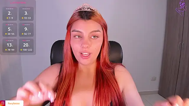 Snapshot of Fieryfenixx chatting on 2, 2, 2025 Fieryfenixx online show from 2, 2, 2025