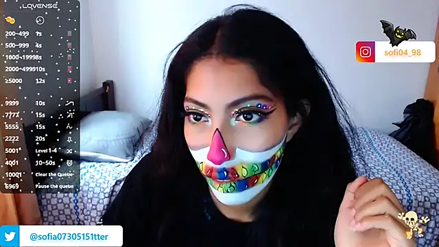 sofia rosse4 online show from 5, 12, 2025