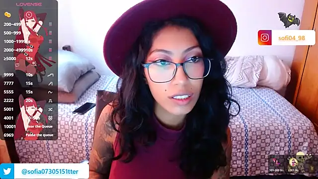 sofia rosse4 online show from 15, 1, 2026