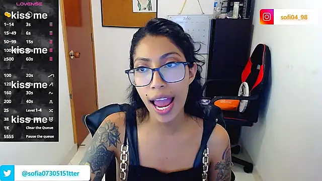 sofia rosse4 online show from 13, 7, 2026