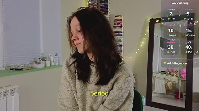 Addelin Moon online show from 18, 2, 2026