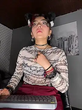 Snapshot of _Gothiccbitch_ chatting on 8, 1, 2025  Gothiccbitch  online show from 8, 1, 2025