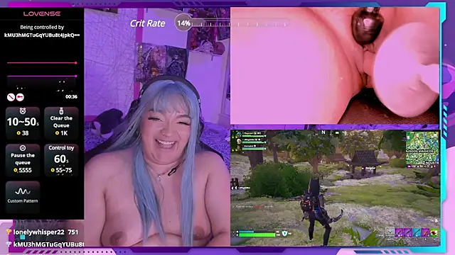 Snapshot of MegariaB chatting on 12, 1, 2025 MegariaB online show from 12, 1, 2025