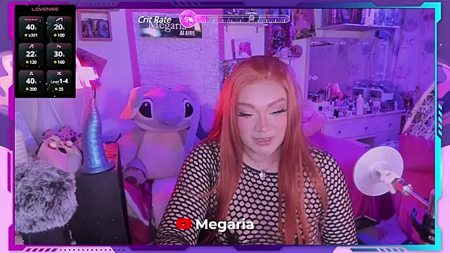 Snapshot of MegariaB chatting on 20, 2, 2025 MegariaB online show from 20, 2, 2025