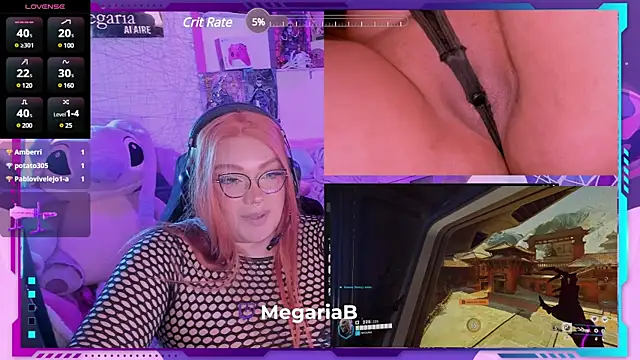 Snapshot of MegariaB chatting on 20, 2, 2025 MegariaB online show from 20, 2, 2025