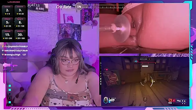 Snapshot of MegariaB chatting on 1, 3, 2025 MegariaB online show from 1, 3, 2025