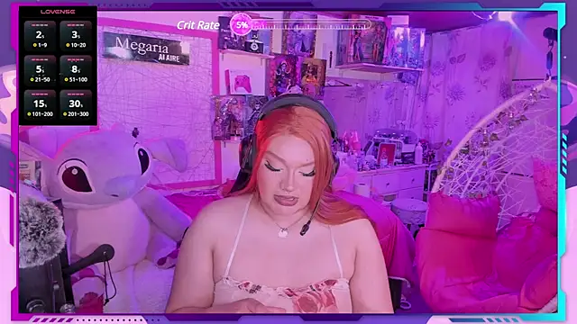 Snapshot of MegariaB chatting on 9, 3, 2025 MegariaB online show from 9, 3, 2025