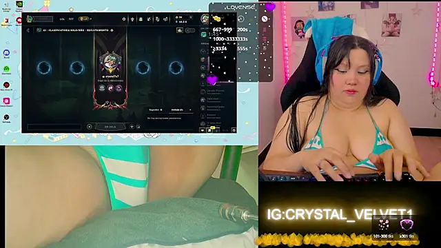 crystal7u7 online show from 10, 9, 2025