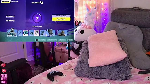 Angel-Lewd-Cake online show from 19, 3, 2026