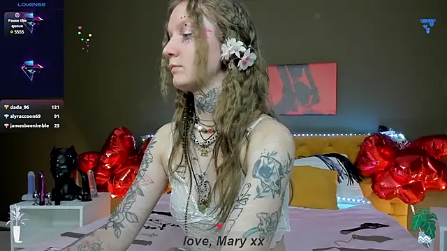 Snapshot of Mary_Xextra chatting on 14, 2, 2025 Mary Xextra online show from 14, 2, 2025