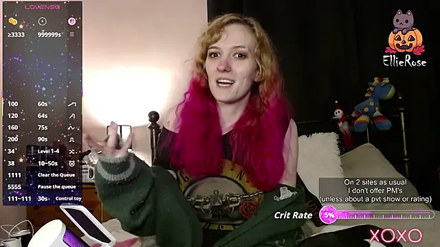 EllieeRose online show from 13, 2, 2026