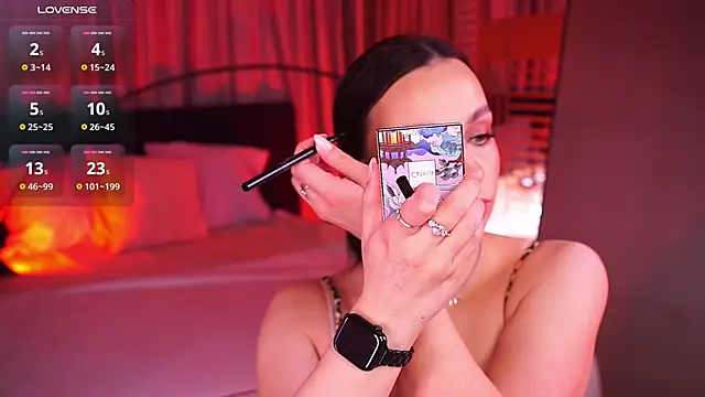 Snapshot of LunaNight chatting on 8, 2, 2026 LunaNight online show from 8, 2, 2026