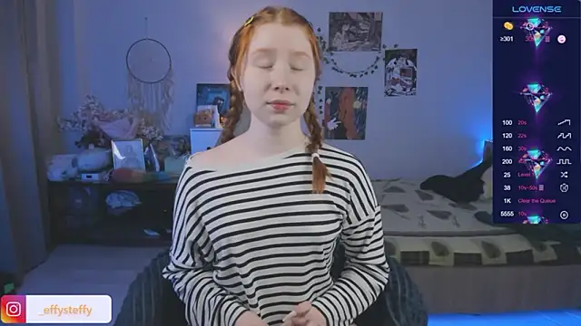 CallMeEffy1 online show from 19, 1, 2026