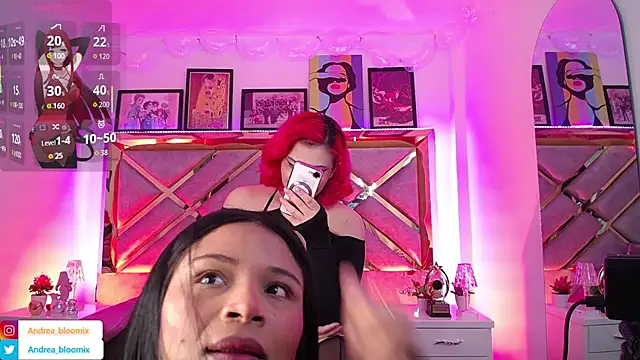 Andrea Bloomix online show from 11, 2, 2026