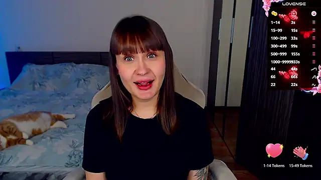 Cutie-Melanie online show from 14, 1, 2026