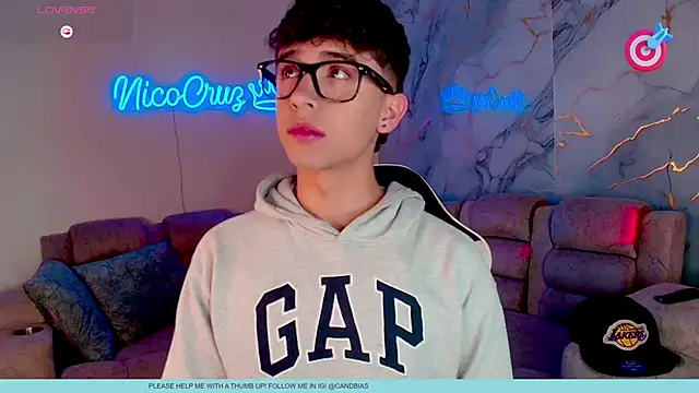 Niico Cruz online show from 25, 2, 2026