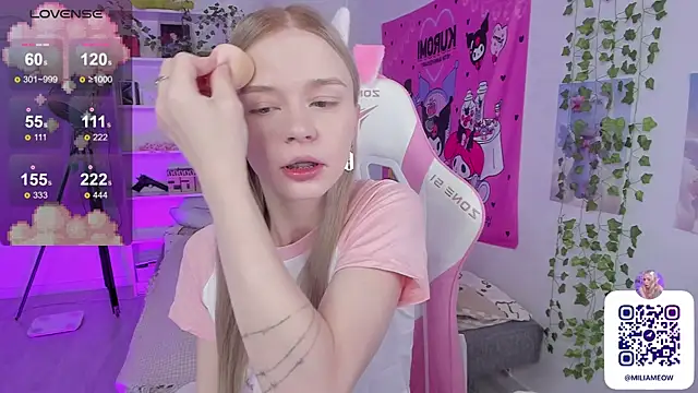 Snapshot of Milia_Parker chatting on 14, 2, 2025 Milia Parker online show from 14, 2, 2025