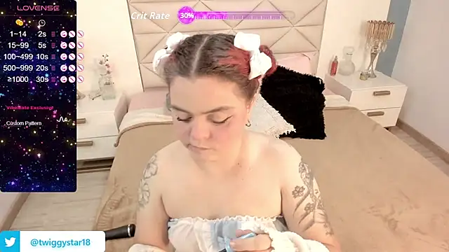 Snapshot of Twwiiggy chatting on 19, 12, 2025 Twwiiggy online show from 19, 12, 2025