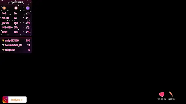 Snapshot of Harlyxu chatting on 21, 12, 2024 Harlyxu online show from 21, 12, 2024