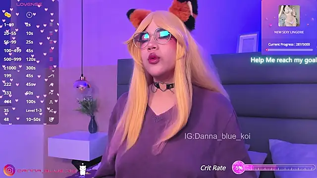 blue koi online show from 21, 1, 2025