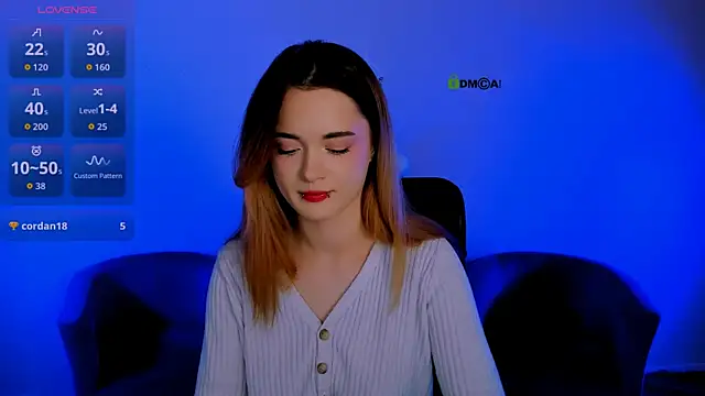 liana kisses online show from 16, 12, 2025