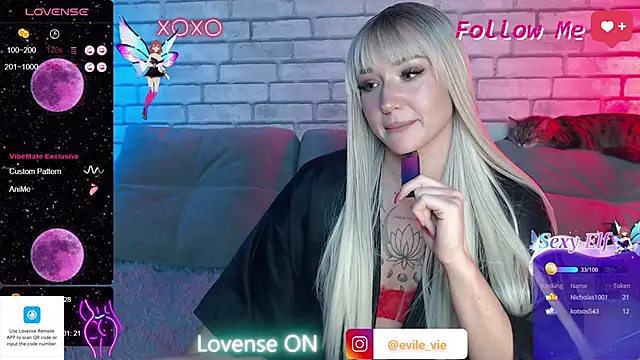 Snapshot of Eva_Evile chatting on 9, 3, 2025 Eva Evile online show from 9, 3, 2025