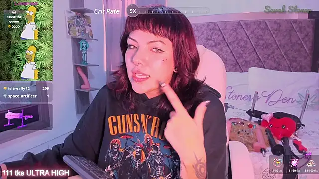 Snapshot of Sarah-Stoner chatting on 10, 3, 2025 Sarah-Stoner online show from 10, 3, 2025