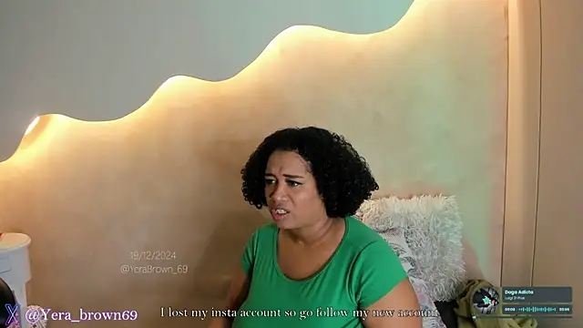 Snapshot of yerabrown69 chatting on 20, 12, 2024 yerabrown69 online show from 20, 12, 2024