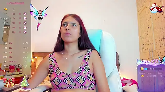 Snapshot of Dalila-1x chatting on 6, 12, 2024 Dalila-1x online show from 6, 12, 2024