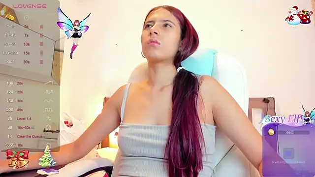 Snapshot of Dalila-1x chatting on 17, 12, 2024 Dalila-1x online show from 17, 12, 2024