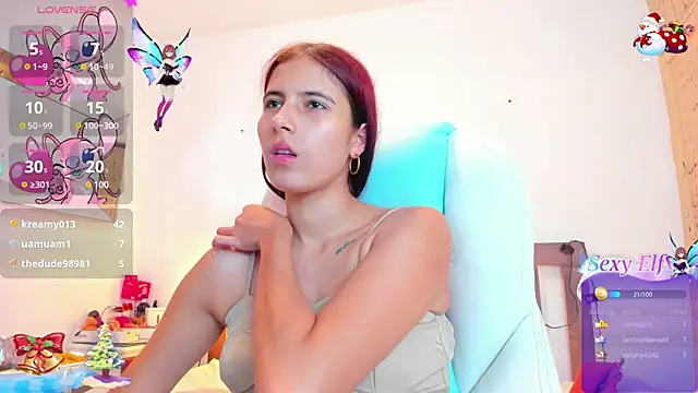 Snapshot of Dalila-1x chatting on 29, 12, 2024 Dalila-1x online show from 29, 12, 2024