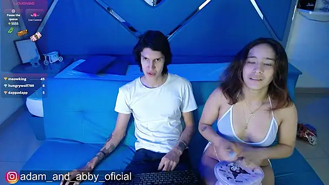 Snapshot of Adam_and_abby chatting on 24, 12, 2024 Adam and abby online show from 24, 12, 2024