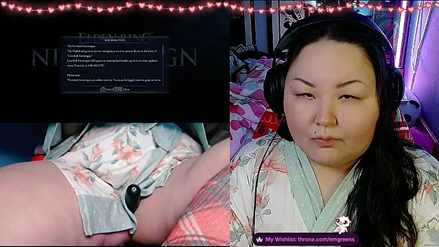 Snapshot of EmGreens chatting on 10, 2, 2026 EmGreens online show from 10, 2, 2026