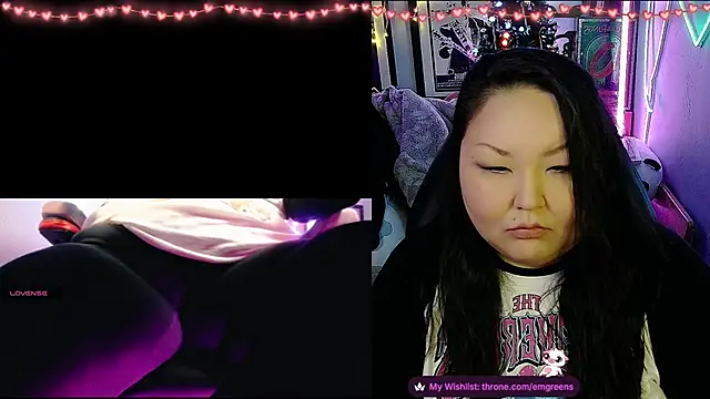 Snapshot of EmGreens chatting on 14, 2, 2026 EmGreens online show from 14, 2, 2026