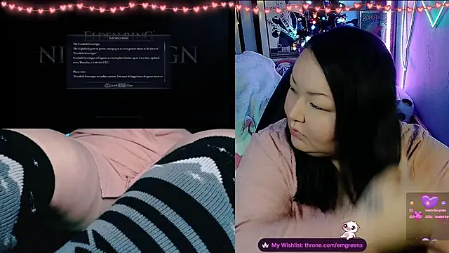 Snapshot of EmGreens chatting on 15, 2, 2026 EmGreens online show from 15, 2, 2026