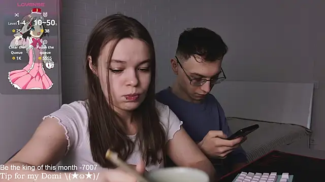 Snapshot of ValBae chatting on 14, 3, 2025 ValBae online show from 14, 3, 2025