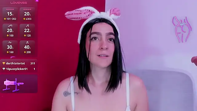 Snapshot of Kate_bunny_ chatting on 15, 3, 2025 Kate bunny online show from 15, 3, 2025