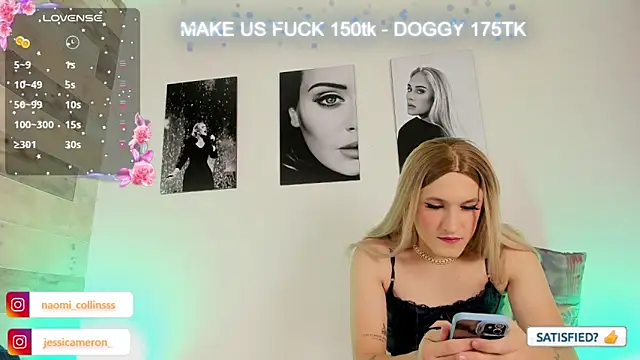 JESSI NAOMI online show from 1, 2, 2025