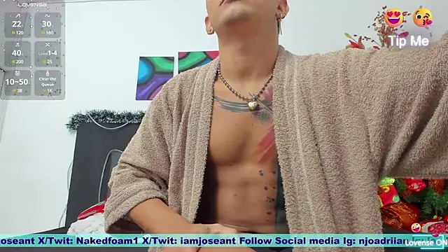 nakedfoam1 online show from 28, 12, 2024