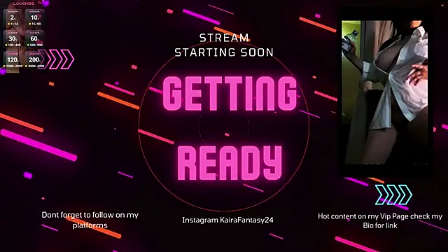 KairaFantasyy online show from 8, 10, 2025