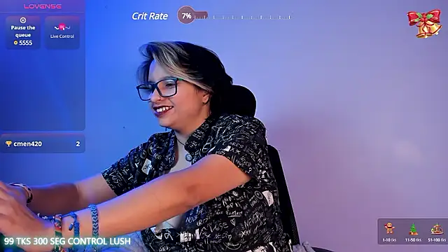 Snapshot of NovaGlitz chatting on 2, 12, 2024 NovaGlitz online show from 2, 12, 2024