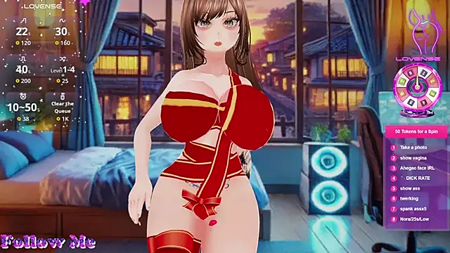 Hanaedamngirl online show from 23, 12, 2025