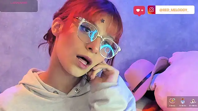 RedMeloddy online show from 19, 2, 2026