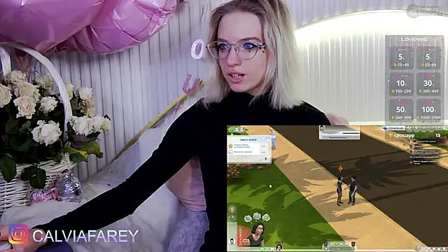 Snapshot of calviafarey chatting on 26, 2, 2026 calviafarey online show from 26, 2, 2026