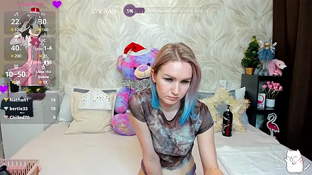 Snapshot of MilanaBlueberry chatting on 19, 12, 2024 MilanaBlueberry online show from 19, 12, 2024