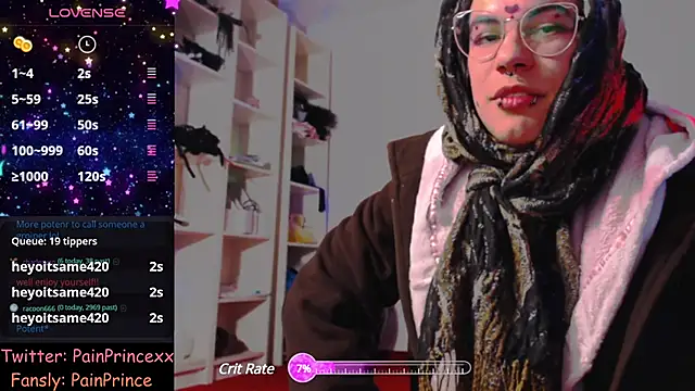Snapshot of pain_princee chatting on 12, 12, 2024 pain princee online show from 12, 12, 2024