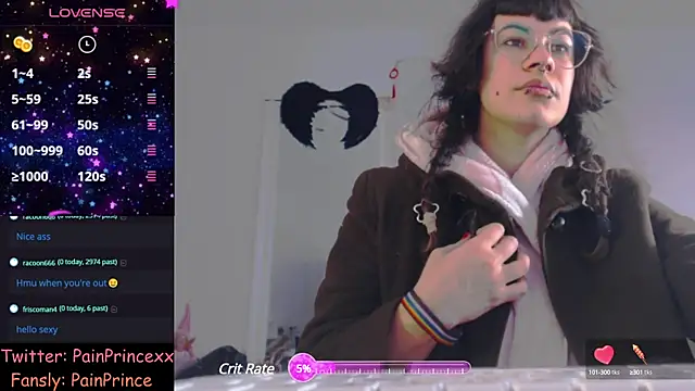 Snapshot of pain_princee chatting on 16, 1, 2025 pain princee online show from 16, 1, 2025