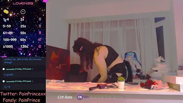 Snapshot of pain_princee chatting on 21, 1, 2025 pain princee online show from 21, 1, 2025